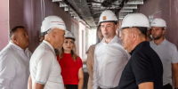 Игорь Артамонов посетил медицинские объекты Липецка - Газета Добринские вести