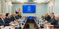 Посол Беларуси в РФ Александр Рогожник и губернатор Липецкой области Игорь Артамонов обсудили перспективы сотрудничества - Газета Добринские вести